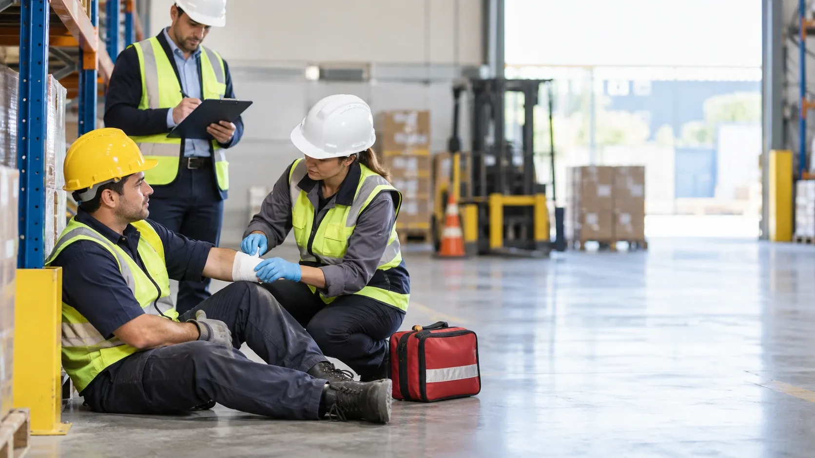 Accidente del trabajo: qué debe hacer una empresa en Chile