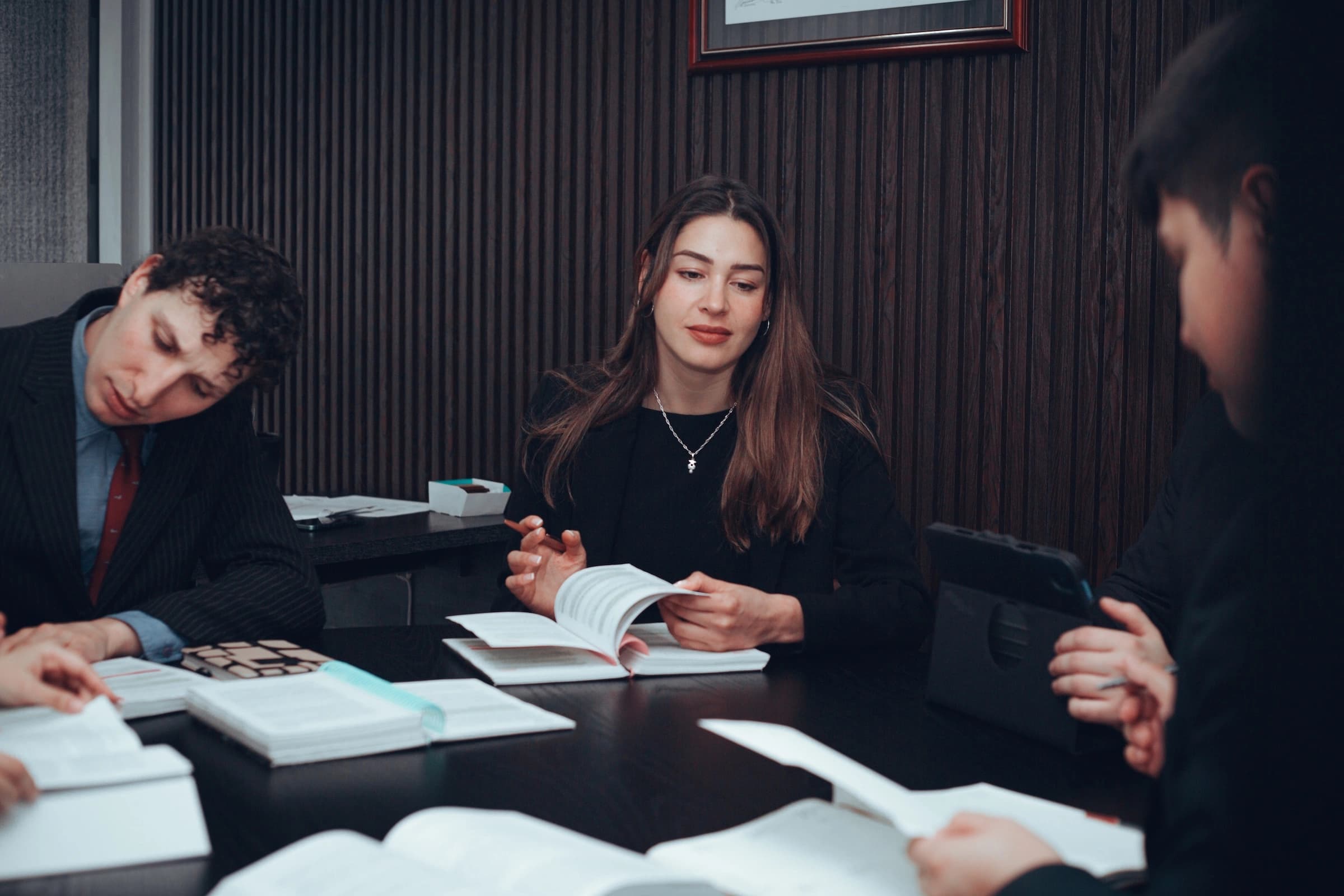Nuestro equipo trabajando