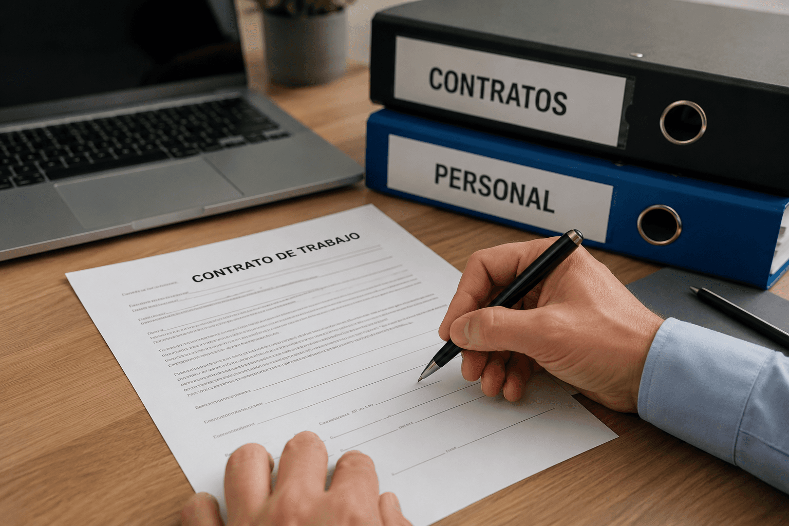 Conoce los riesgos legales de mantener trabajadores sin contrato escrito o con contratos desactualizados, y cómo prevenir multas, demandas y conflictos laborales.