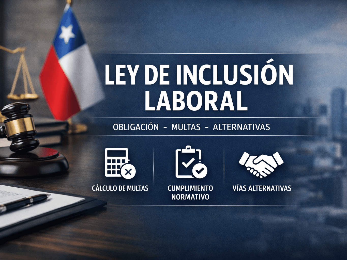 Ley de Inclusión Laboral: riesgos, multas y alternativas de cumplimiento para empresas